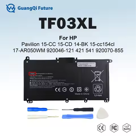 TF03XL 41WH Laptop Battery for HP Pavilion X360 14m 14-bf 14-cd 15-CC 15-CD 14-BK 15-cc154cl 17-AR05