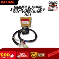 Dimmer Horn Honda Switch Assembly ADV 160 35200-K0W-NA1