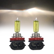[HOT] 2pcs Yellow H11 H8 H9 Halogen Bulb High Beam Headlight Daytime Running Light