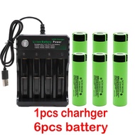 100% New Original NCR18650B 3.7V 3400 mah 18650 Lithium Rechargeable Baery For Flashlight baeries and B charger
