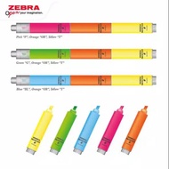 Zebra ROCKET Highlighter / ZEBRA ROCKETEER Highlighter 3 COLORS