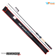 คันตีเหยื่อปลอม WEEBASS รุ่น REVENGER V3 ใหม่ล่าสุด โทนสีดำไล่เฉดด้วยสีมะฮอกกานี แบลงค์กราไฟท์หนา ค