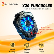 X20 Funcooler Mobile Cooling Radiator Fancooler Kipas Pendingin HP 2 Speed