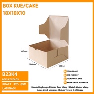 Cake Box 18x18x10 Bread Box (B23K4-18X18X10 Cm)
