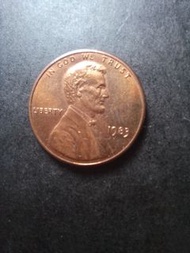1983 年林肯紀念堂一美分硬幣