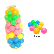 Ball house balls, plastic balls, bag of 50 balls, 7cm HT9070