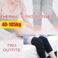 🎈HOT🎈Thin Invisible Cotton Knee Sleeve/Long Self Heating Knee Brace Sleeve/Thermal Cotton Leg Warmer