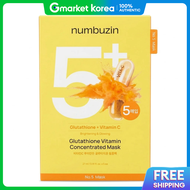 numbuzin | Numbuzin No.5 Glutathione Vitamin Concentrated Mask 5Ea