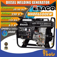 Mytools ESACO HHDE6500EW Diesel Welding Generator | 230V | 110 KG