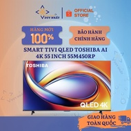 Smart TV QLED Toshiba AI 55 Inch 55M450RP