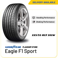 [Delivery] Goodyear 225/55R17 Eagle F1 Sport Tire (Worry Free Assurance) - BMW 3 Series BMW 5 Series