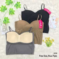 RVC75 - LYDYLY Plain Knit Bralette Without Wire With Foam Cup Bra Fashion BH Import Underwear Adult 