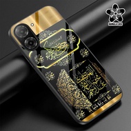 Casing hp For Redmi A5 / poco C71 - Fashion Calligraphy Case Softcase Hardcase Glossy Back Protector