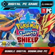 Pokemon Sword & Shield + DLC Crown Tundra + DLC Isle of Armor [PC Digital]✅Nintendo Switch PC Editio