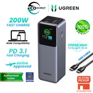 UGREEN Nexode PowerBank 25000mAh 200W PD 3.1 Laptop Portable Charger Fast Charging Smart Digital Dis