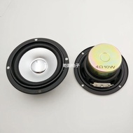 10cm 4/8 O 10W w Round Silver Basin Speaker Full Frequency Bluetooth Speaker Laptop Audio Speaker