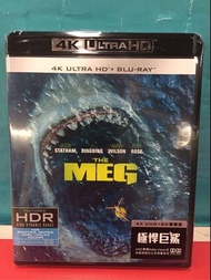 極悍巨鯊 THE MEG 香港雙碟版 4K UHD + blu-ray