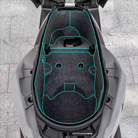 For Yamaha XMAX300 Xmax 300 Motorcycle Trunk Modified Seat Bucket Liner Cushion Shockproof Abnormal 