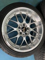 正BBS rsgt 二片式鍛造18吋鋁圈 bmw e34 e38 e39 e60