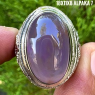 Agate Ring Lavendernatural Agate Stone