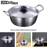 [Yoyoyo1] Korean Ramen Cooking Pot, Kimchi Soup Pot, Ramyun Pot, Noodles, Hiking Cooking