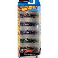 hotwheels Alloy Mini Sports Car Red Bull F1Racing Car Set of Five5Lianbao McLaren Simulation Toy Car