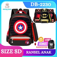 Dream Bags Elementary School Children's School Bags DB 2230 Latest Embossed Character Elementary Sch