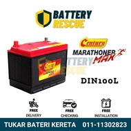 [Installation Provided] DIN100 | DIN100L | LN5 | Century Marathoner Max Car Battery Bateri Kereta | 