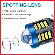 [my]LED Light Motorcycle Driving Light Led Bulb Spot Lights T19 P15D H4 H6 Headlight