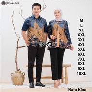 KATUN KEMEJA Couple Jumbo Batik Tops for Men and Women - Short Sleeve Shirts - Cardi Blouses Uk. Ml 