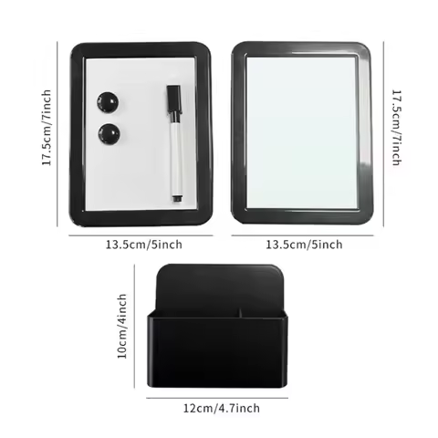 New Mini Whiteboard Set Magnetic Space-Saving Writing Whiteboard Portable Desktop Whiteboard Work