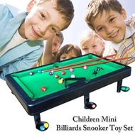 Mini Billiard Ball Snooker Pool Table Top Game Set Kids Toy