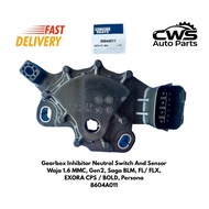 Gearbox Inhibitor Neutral Switch And Sensor for Waja 1.6 MMC, Gen2, Saga BLM, FL / FLX, Exora CPS / 
