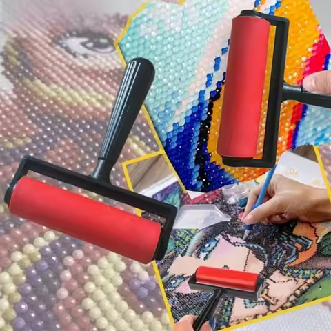 DIY 5D Diamond Painting Roller Embroidery Full Drill DIY Diamond Painting Accessories Drill Press Me