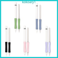 KOKO Colored Silicone iPencil Grip Holder for iPencil 1st 2nd Generation Ergonomic Design Protective Sleeve for Case Wat
