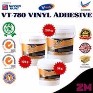 Vtech VT-780 5KG Vinyl Adhesive Sealant Flooring Glue Gam Lantai Vinyl Floor Sealant