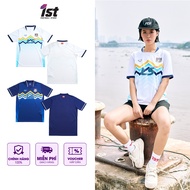 Thai Son Men's Club Futsal Football Jersey 2025 Grand Sport White