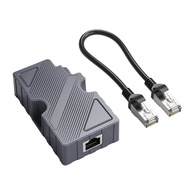 For Starlink Dishy V2 to RJ45 Adapter Ethernet Cord and Converter Kit with POE Injector T568B Pin 10