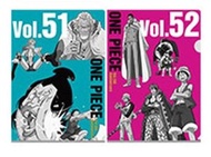 BANDAI - One Piece 海賊王 WT100記念 尾田榮一郎特別繪製 大海賊百景 一番賞 K賞 文件夾套裝- Vol.51 & 52[平行進口]