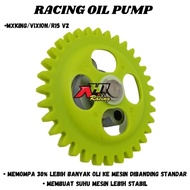 Oil PUMP RACING PUMP HI FLOW AH1 RACING VIXION NEW 150 XABRE R15 V1 B2 V3 V4 WRR155 MX KING