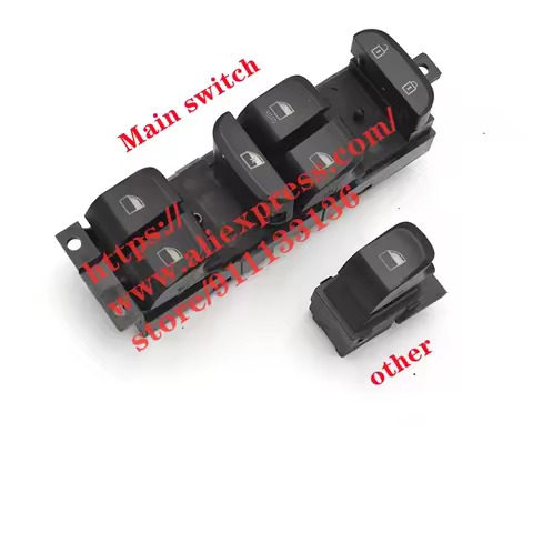 Electric Window Glass Lifter Control Switch for Brilliance V3 V5 H3/H220/H230/H530 Door Window Glass