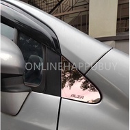 PERODUA ALZA OLD 14'-22' / ALZA NEW 22' ABOVE DOOR PILLAR CHROME MIRROR COVER