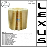 04152-YZZA1 OIL FILTER  LEXUS IS300 ES GS200 GS350 LC500 LM300 LM350 NX200 NX300 RC200T RC300