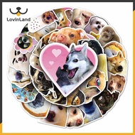 LovinlandPet 1pcs dog emoticon funny creative diysticker pet toy