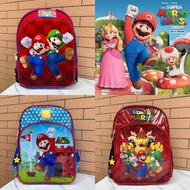 美國 SUPER MARIO BRO 孖寶兄弟 主題帆布 童裝 背囊
