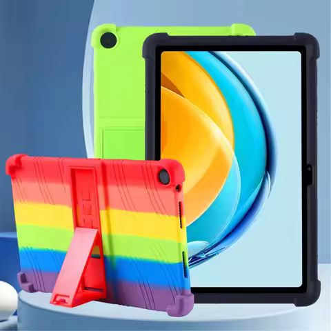 Baby Safe Soft Silicone Case For Huawei MediaPad M5 lite T5 T3 8 10 For Huawei MatePad 11 T10S T8 10