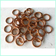 △ ⊙ Muffler Gasket 100pcs.TMX 155/125/Rusi125/150/Euro 150 Asbestos /Elbow pipe/Exhaust pipe  Motor