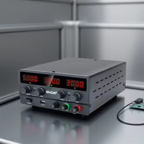 GVDA Adjustable DC Power Supply 30V 10A Lab Power Supply 300W Voltage Regulator Stabilizer 60V 5A Sw