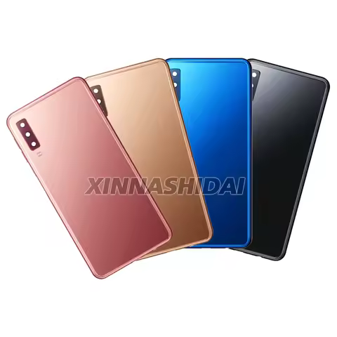 Tested 100% Case For Samsung Galaxy A7 2018 A750 Battery Cover Rear Housing Repair Part For Samsung 