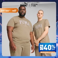 PUMA BASICS - เสื้อยืดผู้ชาย PUMA SQUAD สีเบจ - 68179167